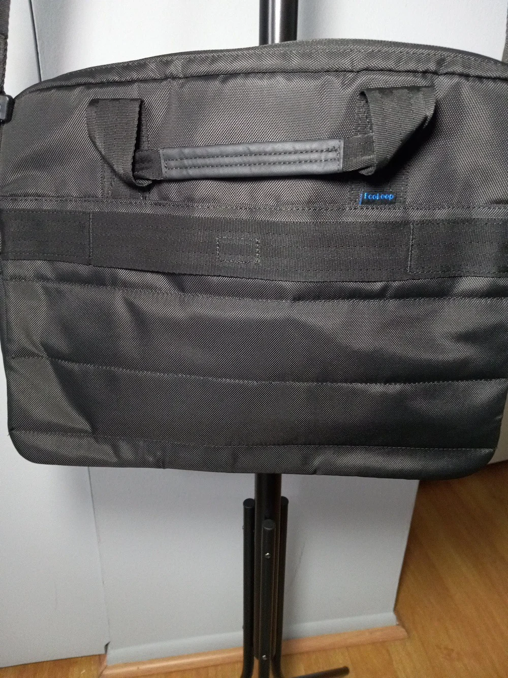 Dell Laptop Black Men's Crossbody Shoulder Bag - Minimal Office Messenger